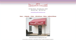 Desktop Screenshot of jimstrailsidegallery.com